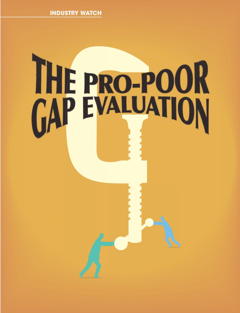Public-private partnerships: The pro-poor gap evaluation