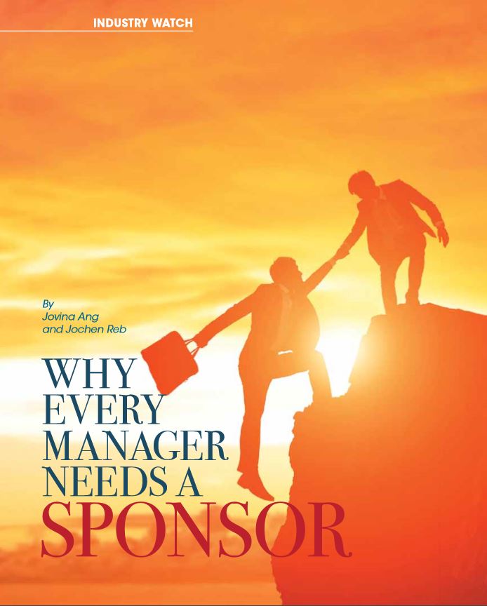 Why Every Manager Needs a Sponsor