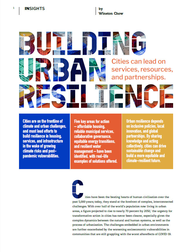 Building Urban Resilience