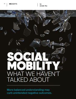 Social Mobility What We Haven’t Talked About